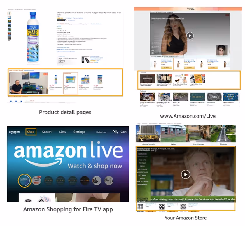 Amazon Live Events