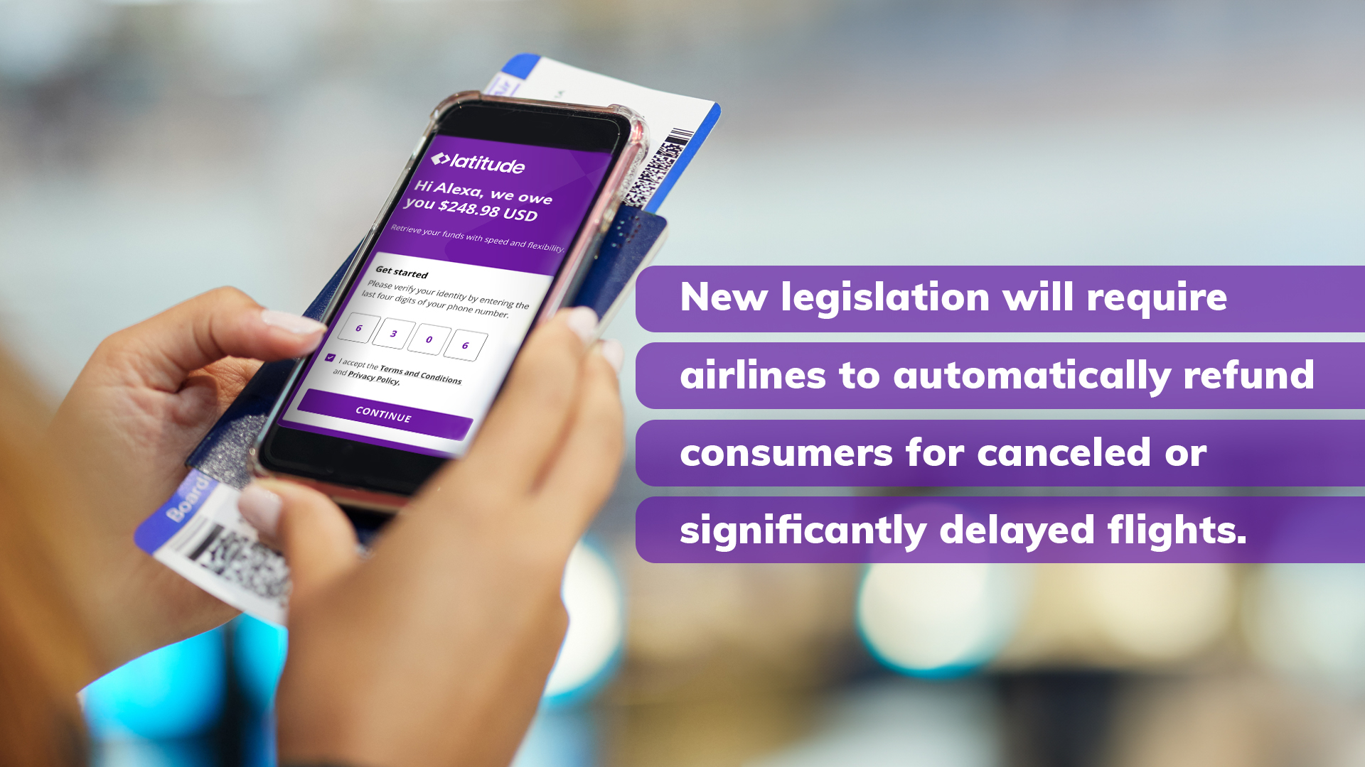 Brightwell's blog post titled "Navigating DOT mandated airline refunds: A clear skies solution."