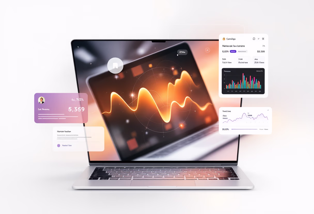 [interface] screenshot of the software interface (for a productivity tools business)
