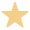 Icono de estrella dorada brillante.