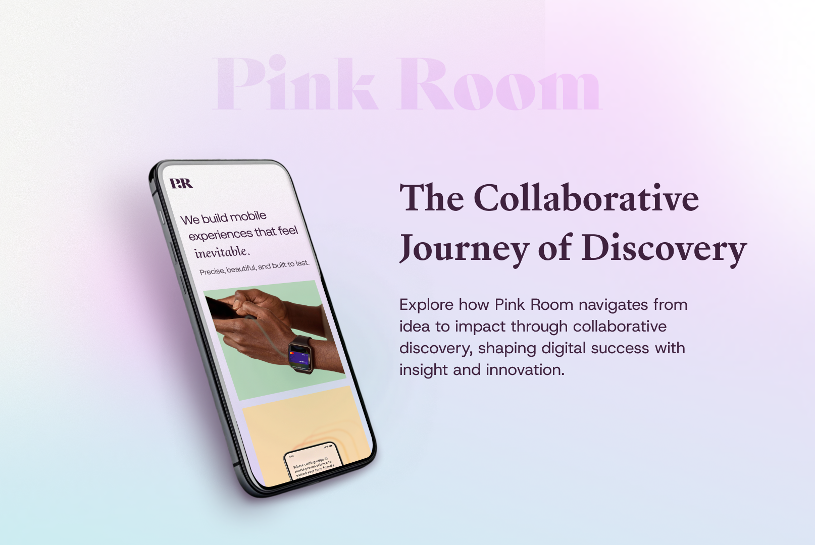 The Pink Room Way — collaborative product discovery, cover art