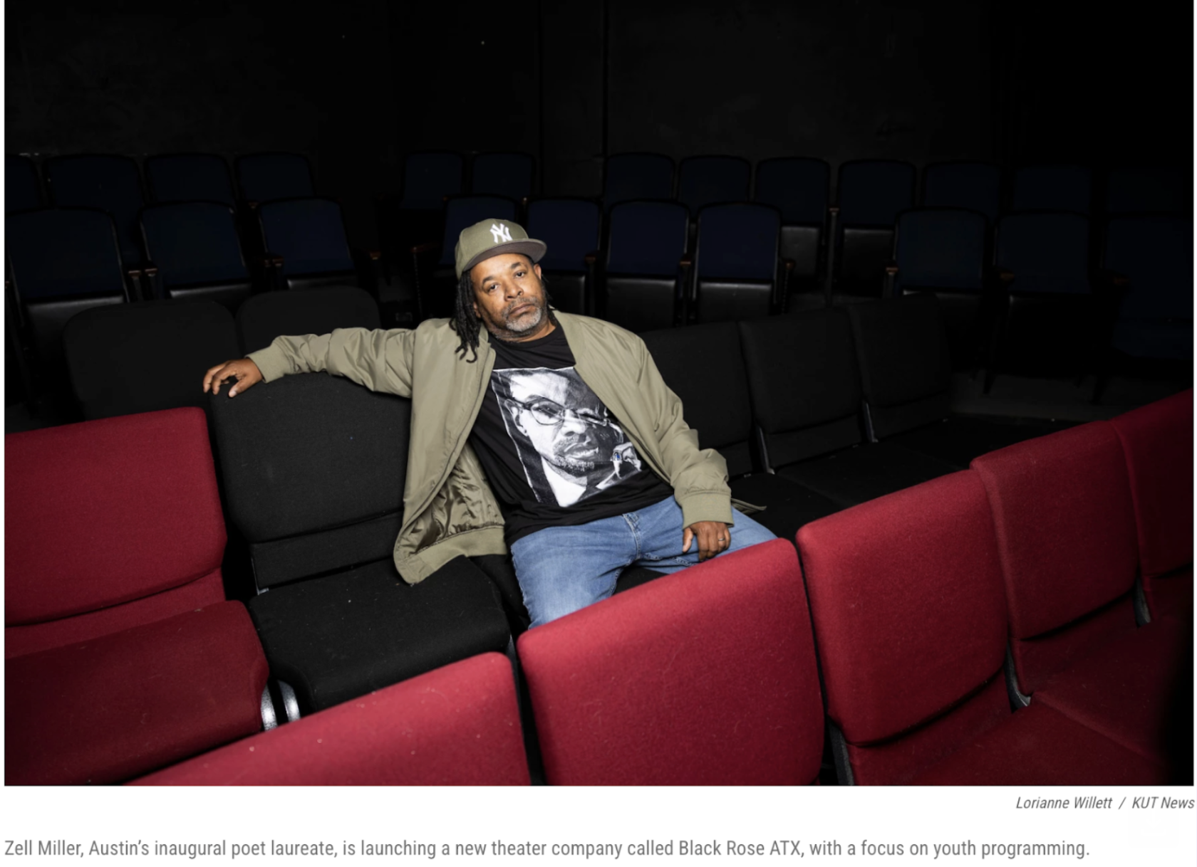 Austin’s Poet Laureate Launches A New Theater School For The Next Generation Of Artists.