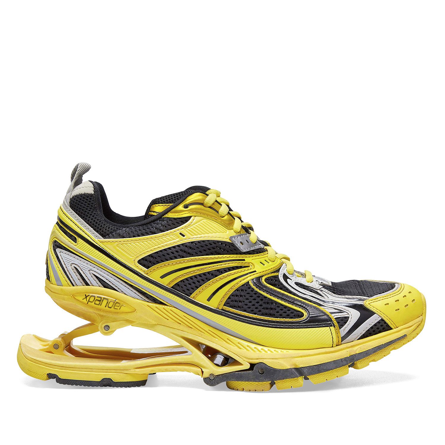 Yellow and black Balenciaga sneaker - hero angle