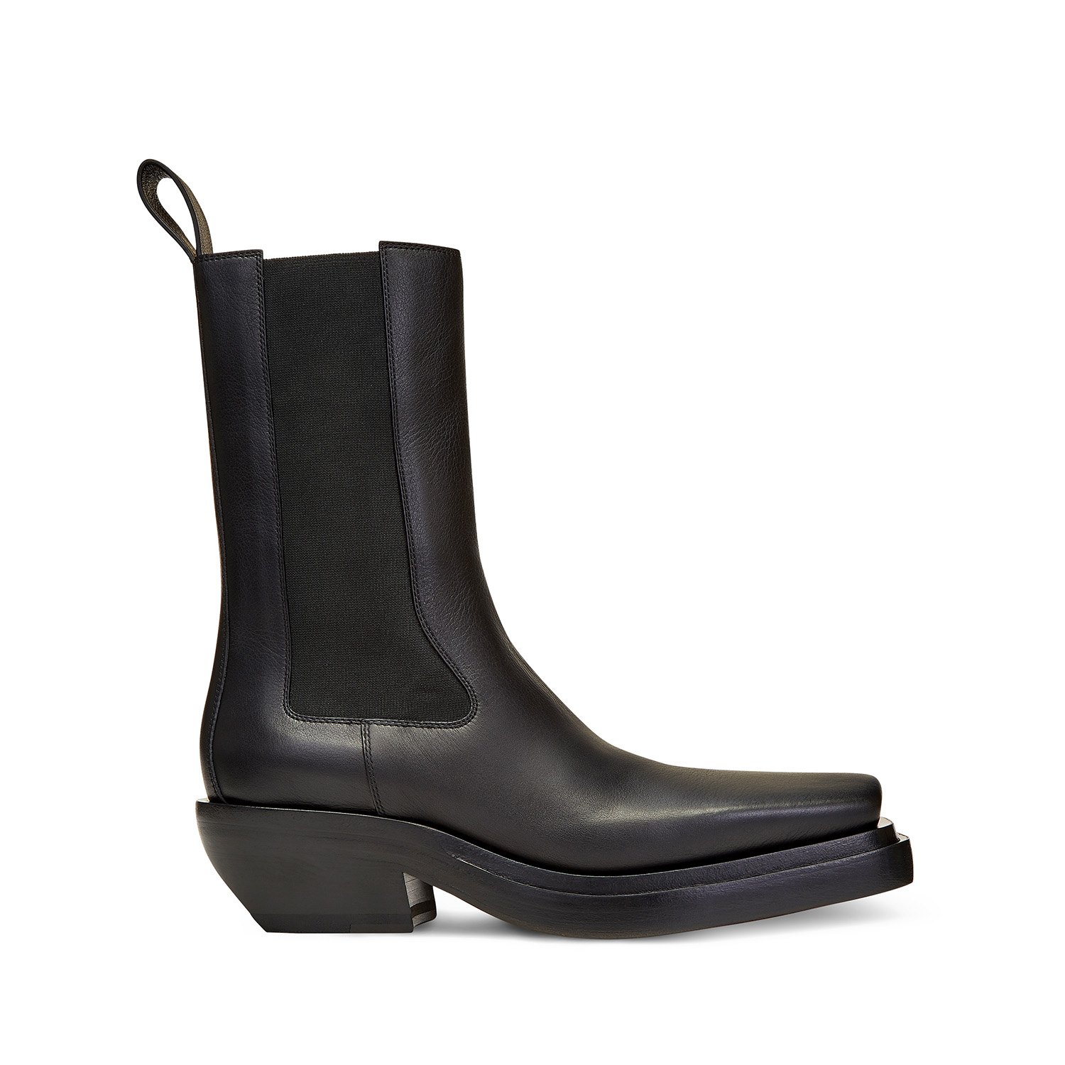 Black Bottega Veneta chelsea boot - hero angle