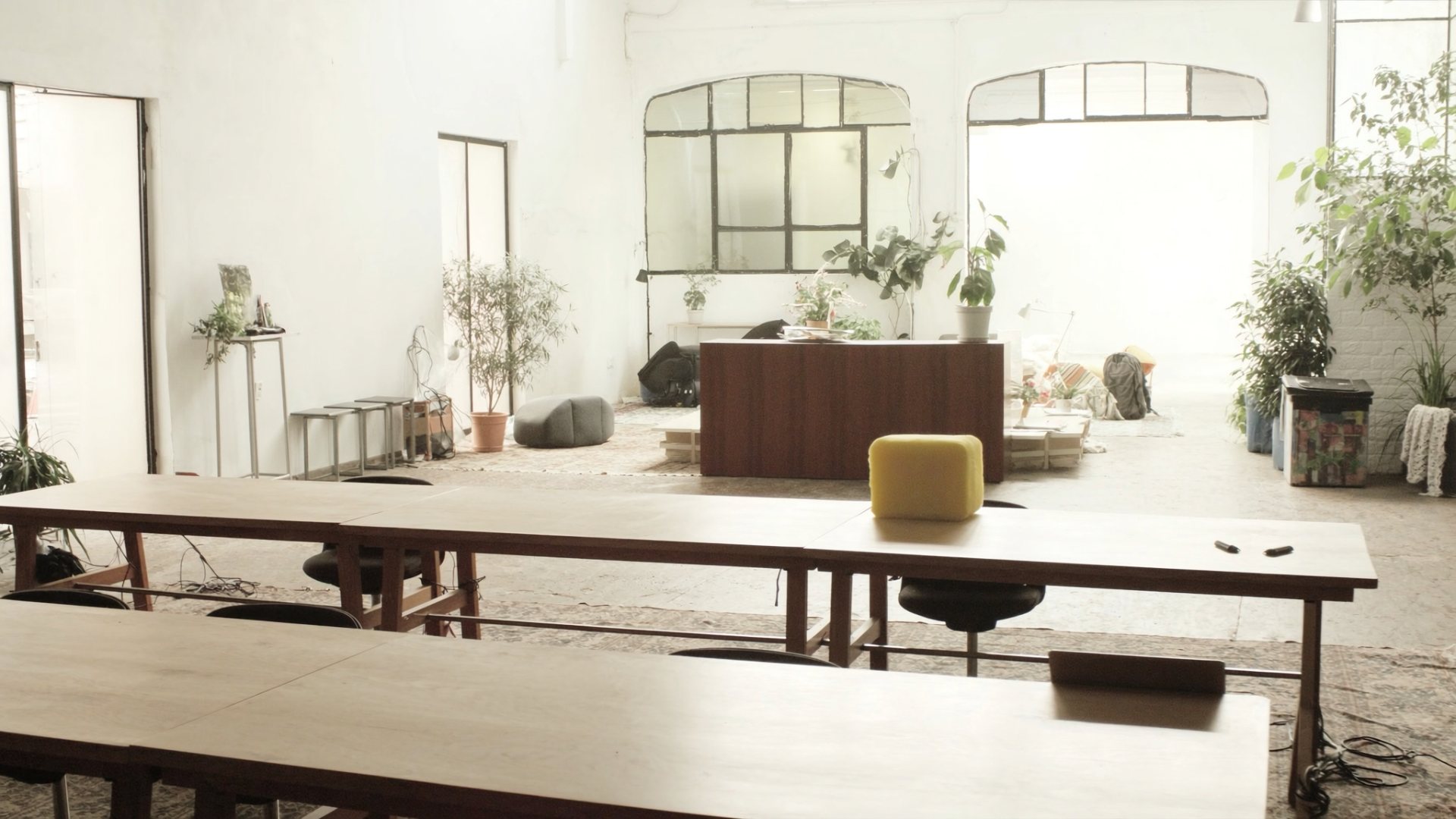 An empty loft co-work space in Buenos Aires
