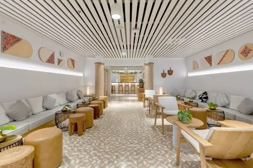 curated art on high end cruise public space