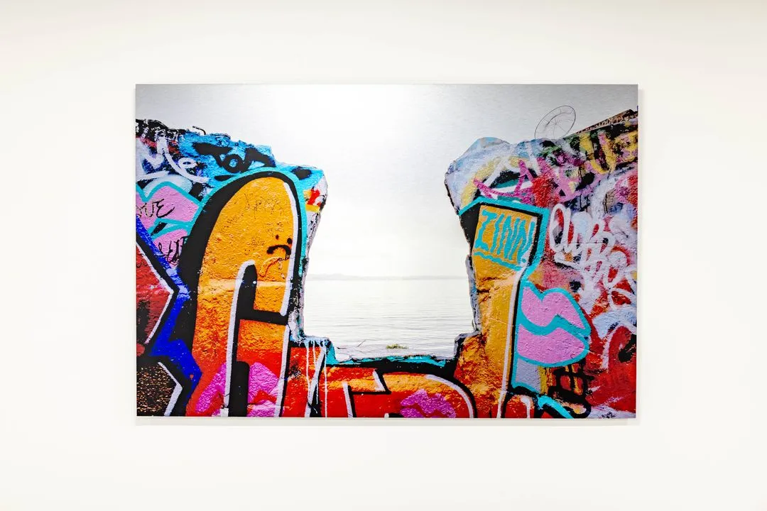 colorful grafitti wall