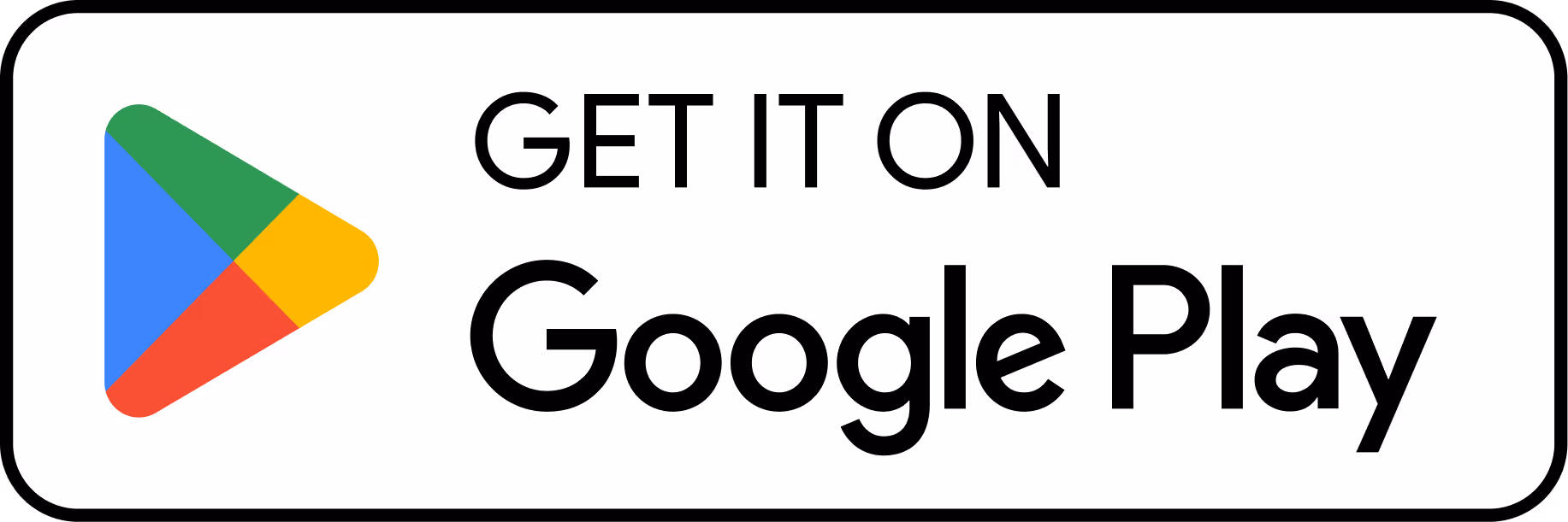 Get it on Google Play badge with Google Play icon in multicolor.