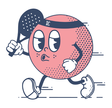 Racquet Club mascot