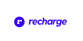 Recharge company logo.
