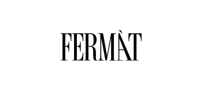 The word 'FERMÀT' in a tall, elegant serif font on a white background.