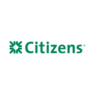 Citizens company logo with green text and a star-like symbol on the left.