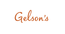 Gelson's logo in cursive brown letters on a white background.