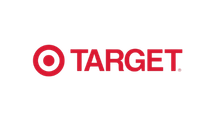 Target retail company logo with red bullseye symbol and wordmark.
