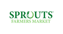 Sprouts Farmers Market logo in green text.