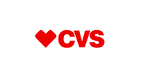 CVS logo with red heart symbol followed by red CVS text on white background.