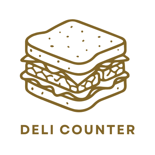 Deli Counter Sandwich Shop Icon