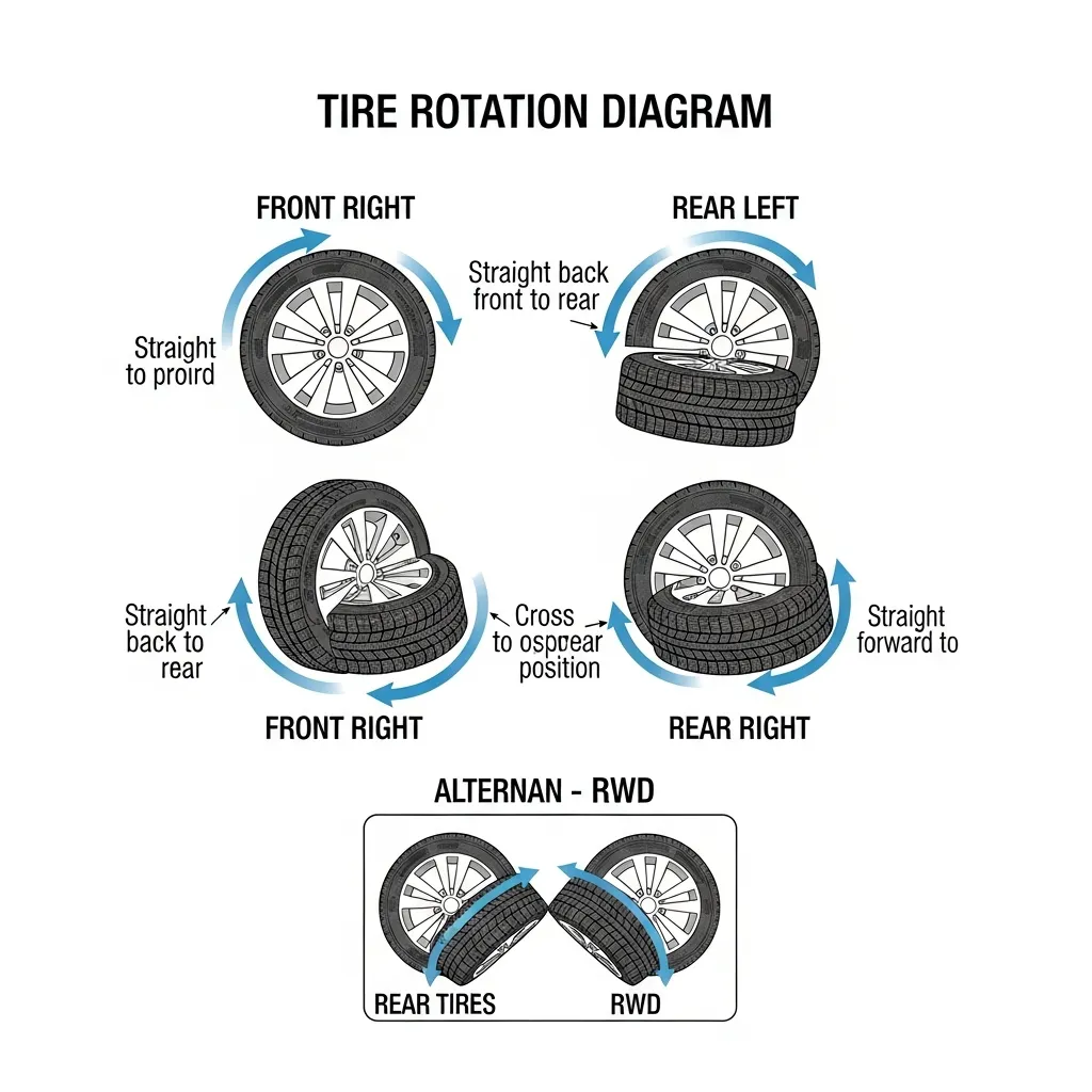 Tire Rotation Benefits: Extend Tire Life in Tulsa, OK image