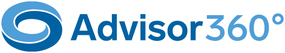 Advisor360 company logo.