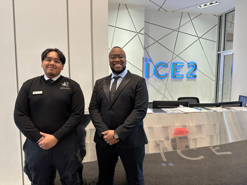 Blackbird Security guards in condo lobby