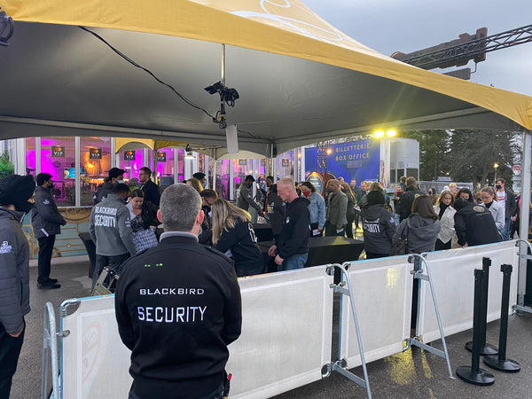 Blackbird Security provides event security in Vancouver Toronto Calgary Edmonton and other cities in Canada