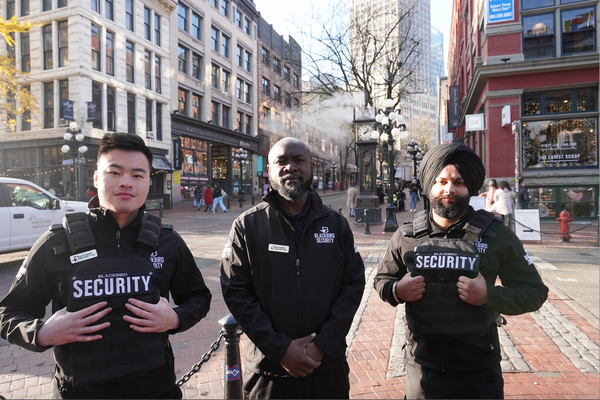 Blackbird Security guards are first aid ambassadors in Vancouver Toronto Calgary Edmonton