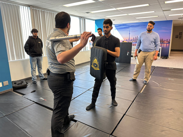 Blackbird Security in-house training provides education for security guards.