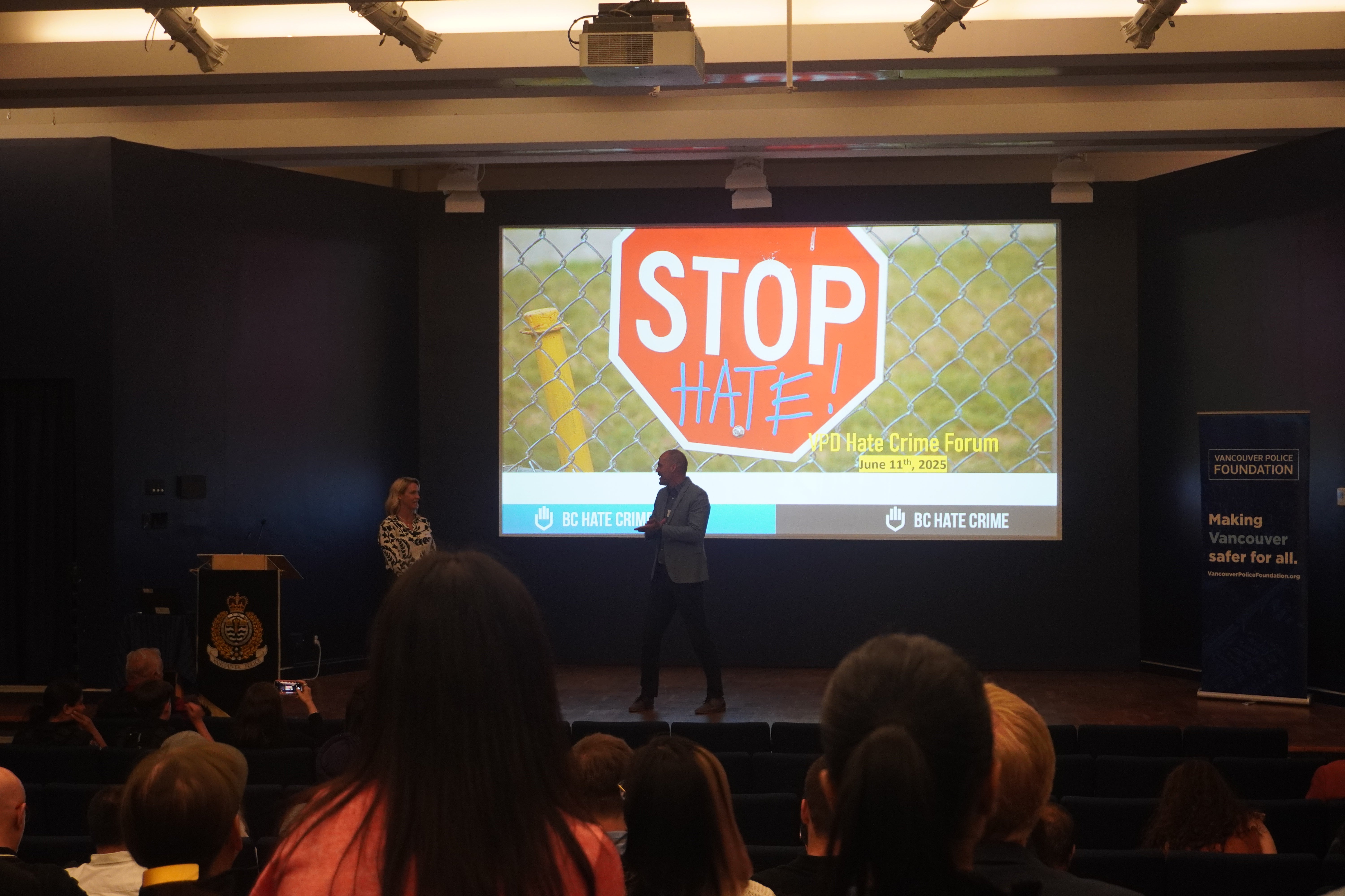 Stop Hate - Blackbird Security attends VPD Hate Crime Forum