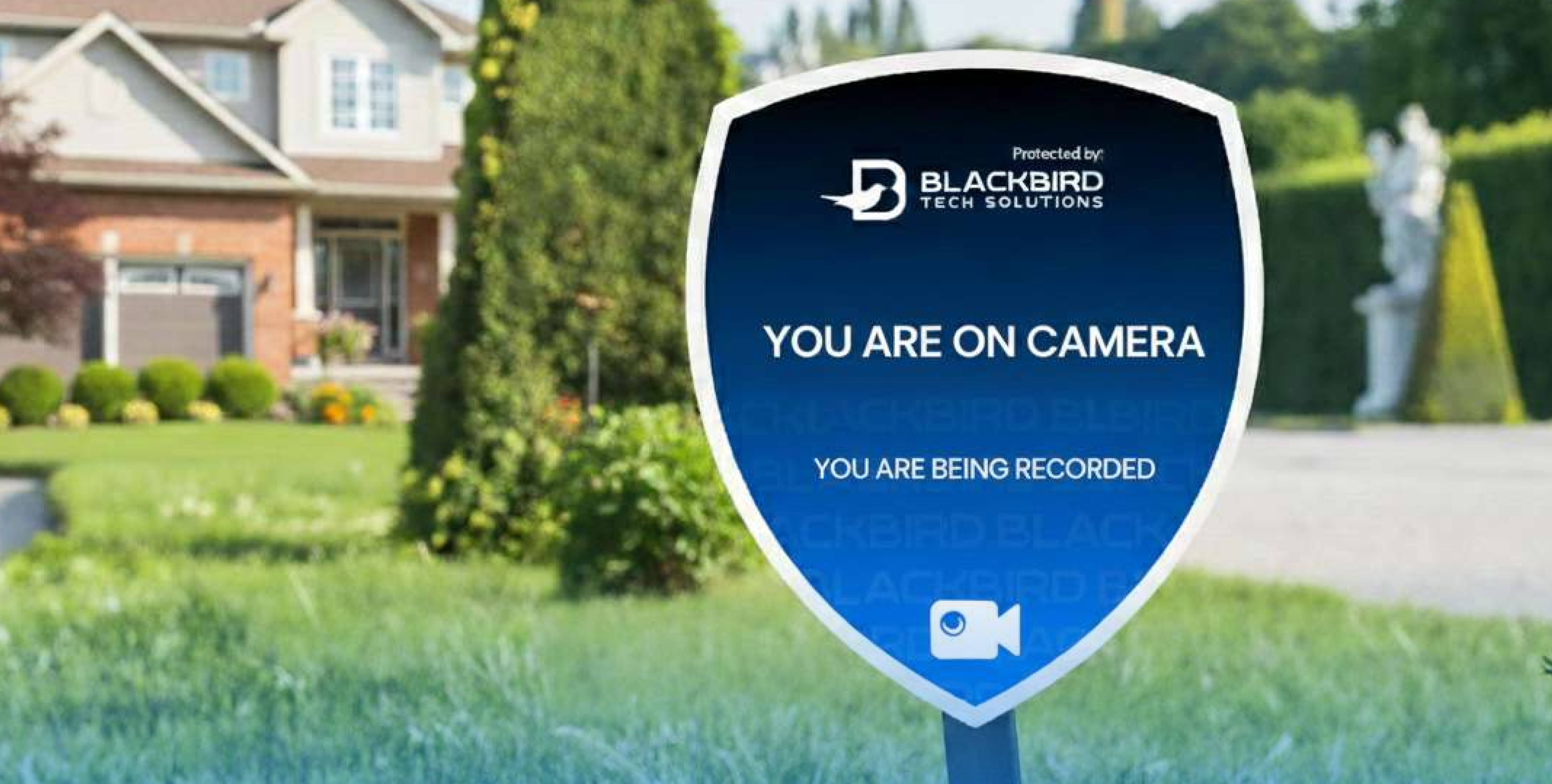 blackbird tech lawn sign