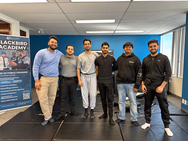 Blackbird Security use of force training in Vancouver, BC