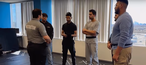 Blackbird Security use of force training in Vancouver, BC