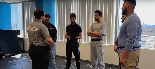 Blackbird Security use of force training in Vancouver, BC