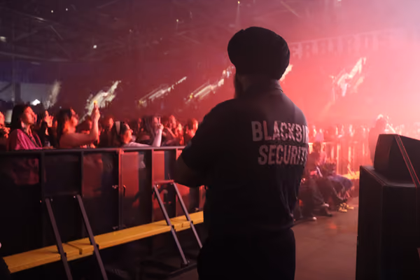 Blackbird Security New Year's Eve event security guards
