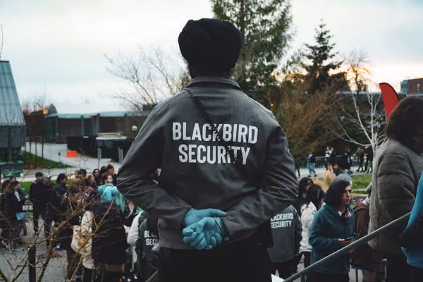 Blackbird Security event security guard