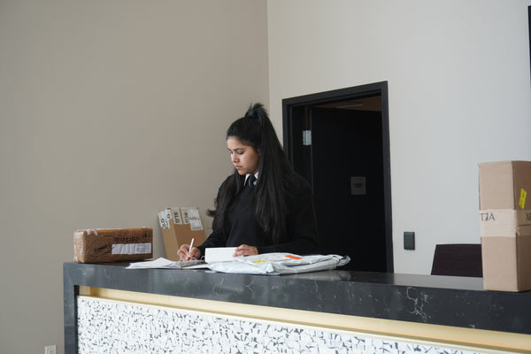 Residential condominium concierge security guard in Vancouver