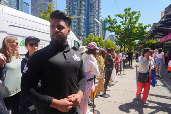 Taylor Swift Eras Tour Vancouver. Retail Security in Vancouver.