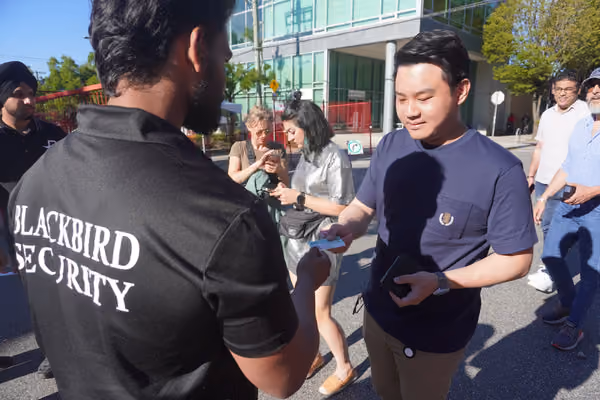 Blackbird Security event security guards in Vancouver