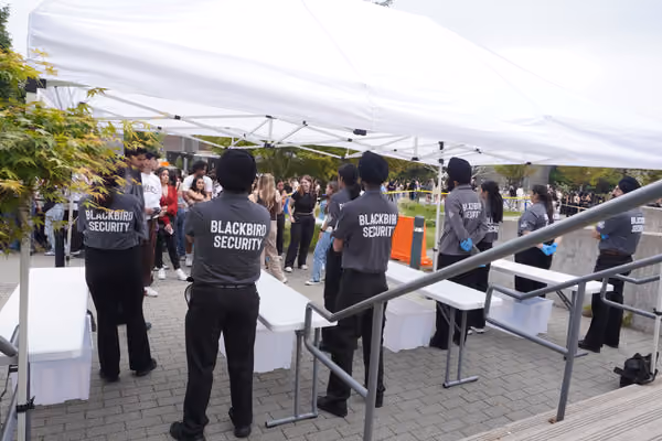 Blackbird Security provides event security services in Vancouver Toronto Alberta BC Calgary Edmonton for concerts