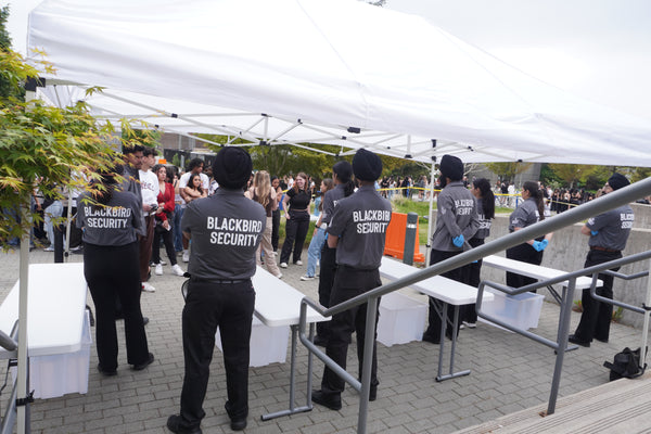 Blackbird Security provides event security services in Vancouver Toronto Alberta BC Calgary Edmonton for concerts