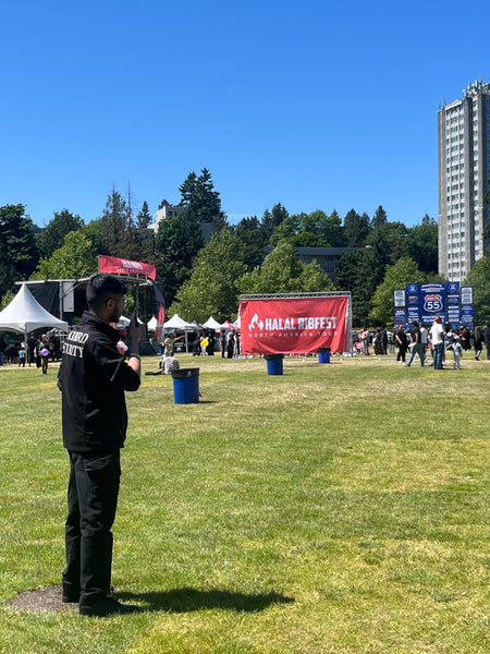 Blackbird Security provides event security to community events