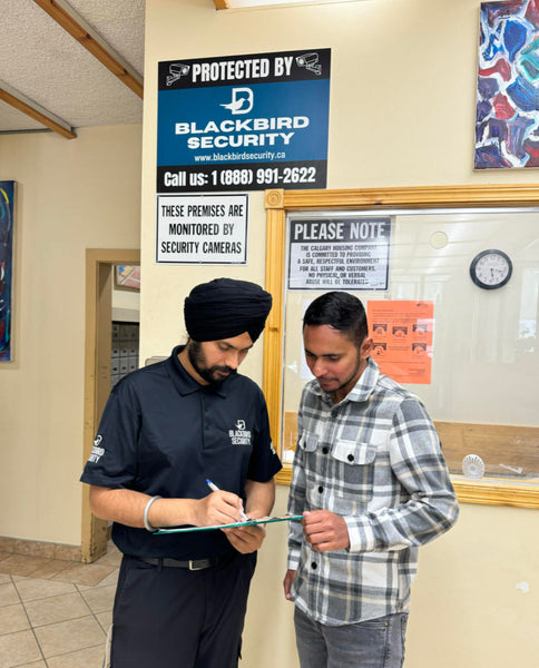 Blackbird Security provides residential security services to clients in Calgary