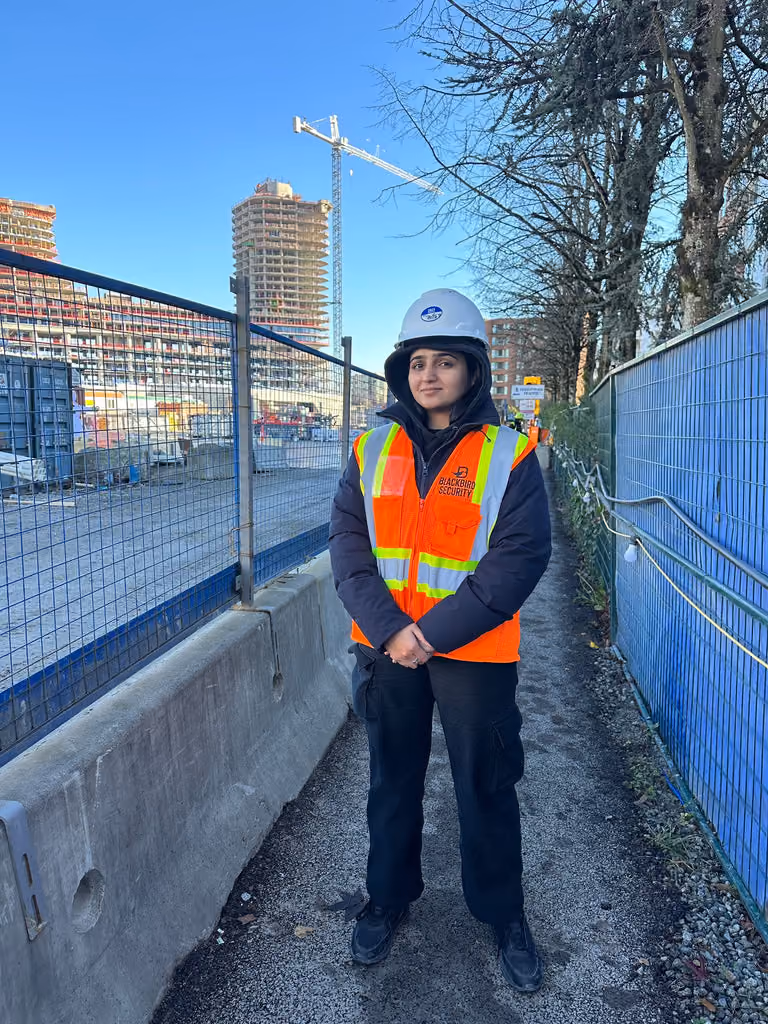 Blackbird Security provides construction site security for sites in Vancouver Toronto Calgary Edmonton and across Canada