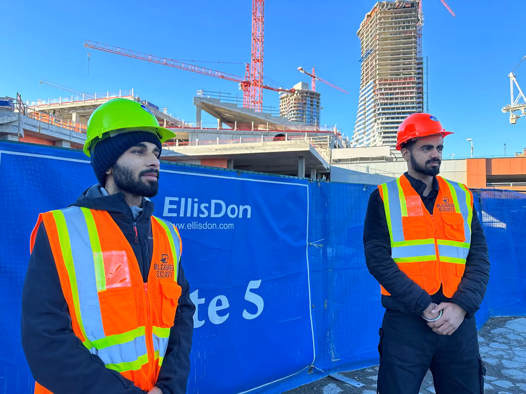 Blackbird Security provides construction site security for sites in Vancouver Toronto Calgary Edmonton and across Canada