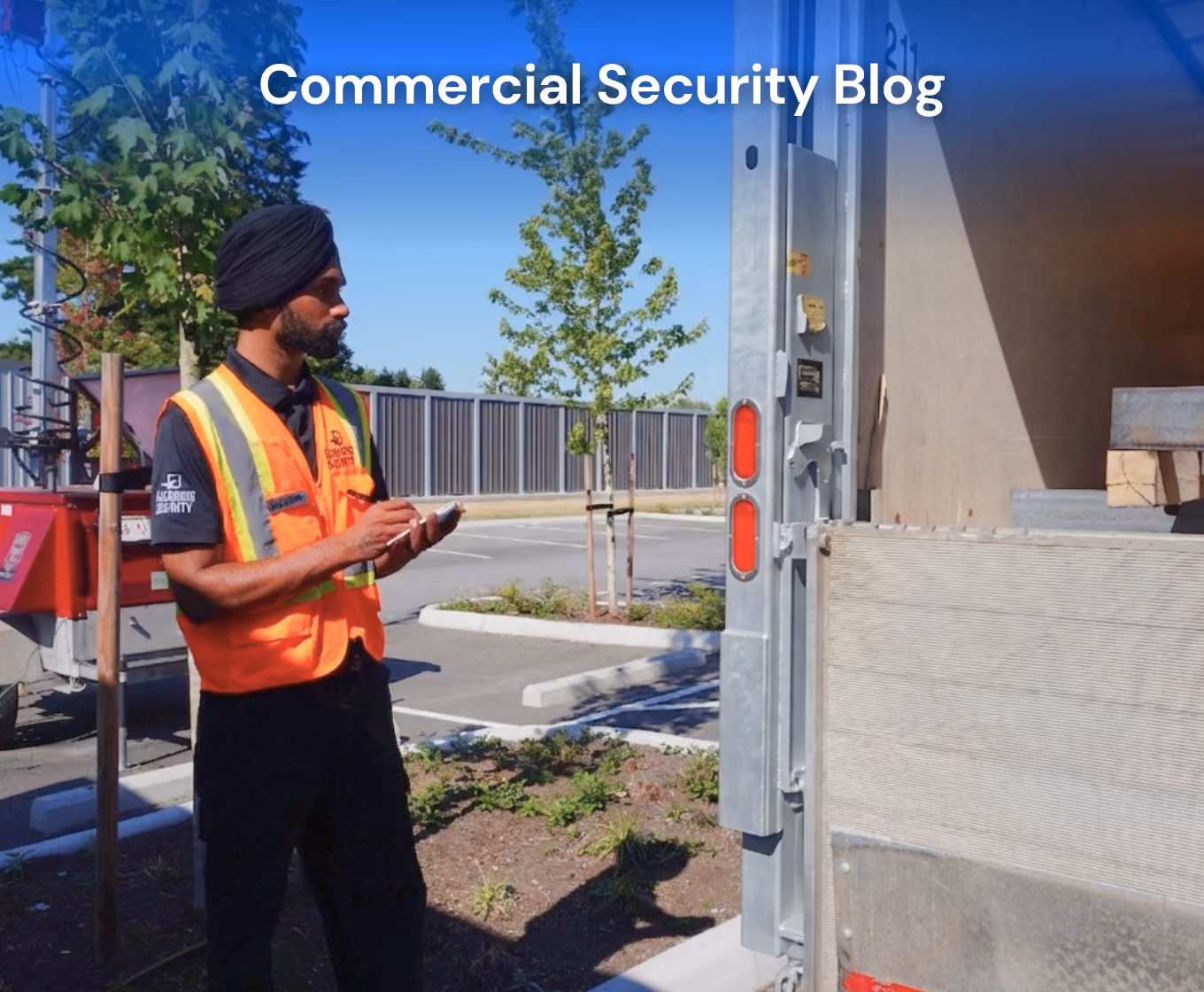commercial security system
