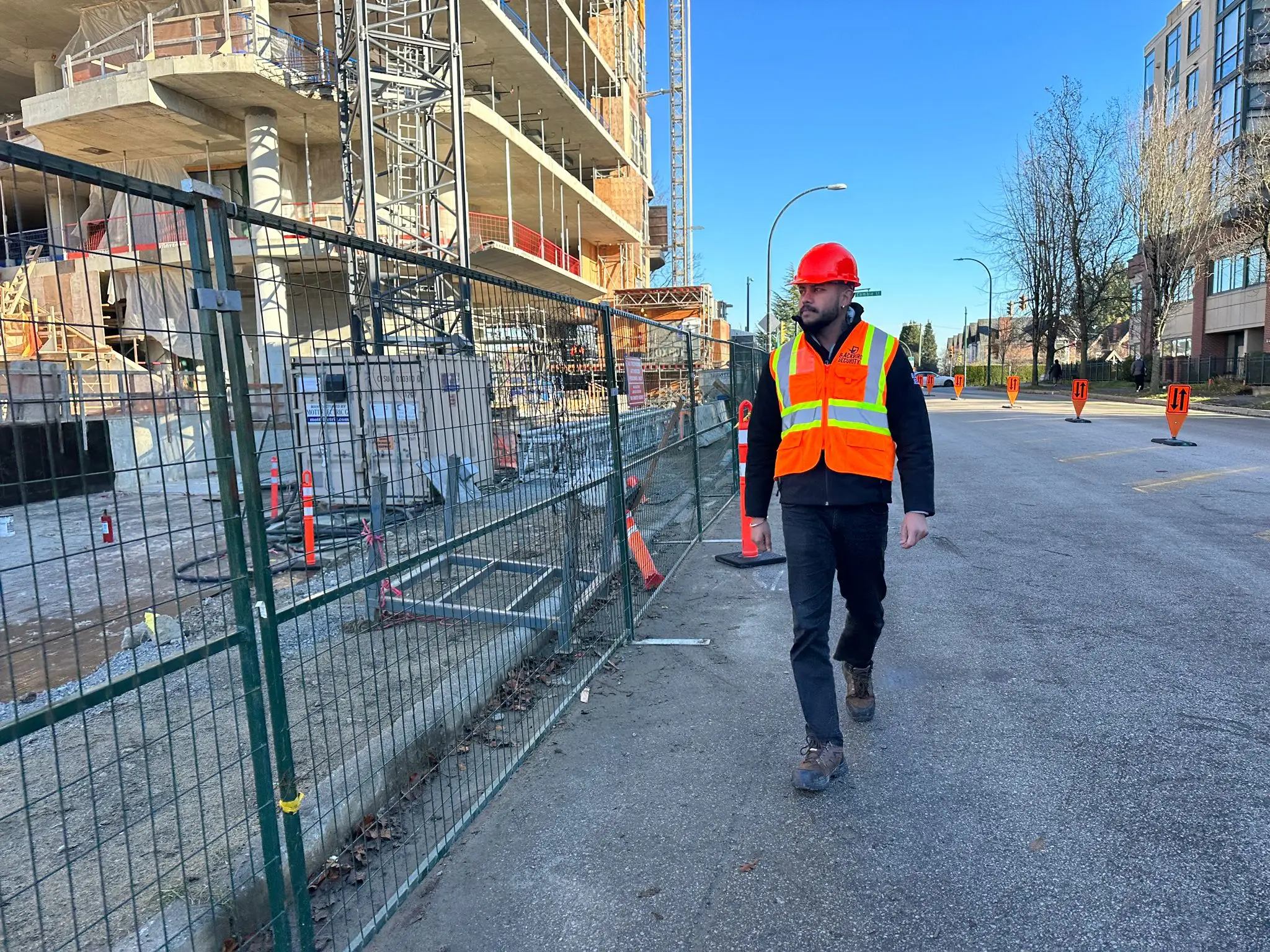 construction site security