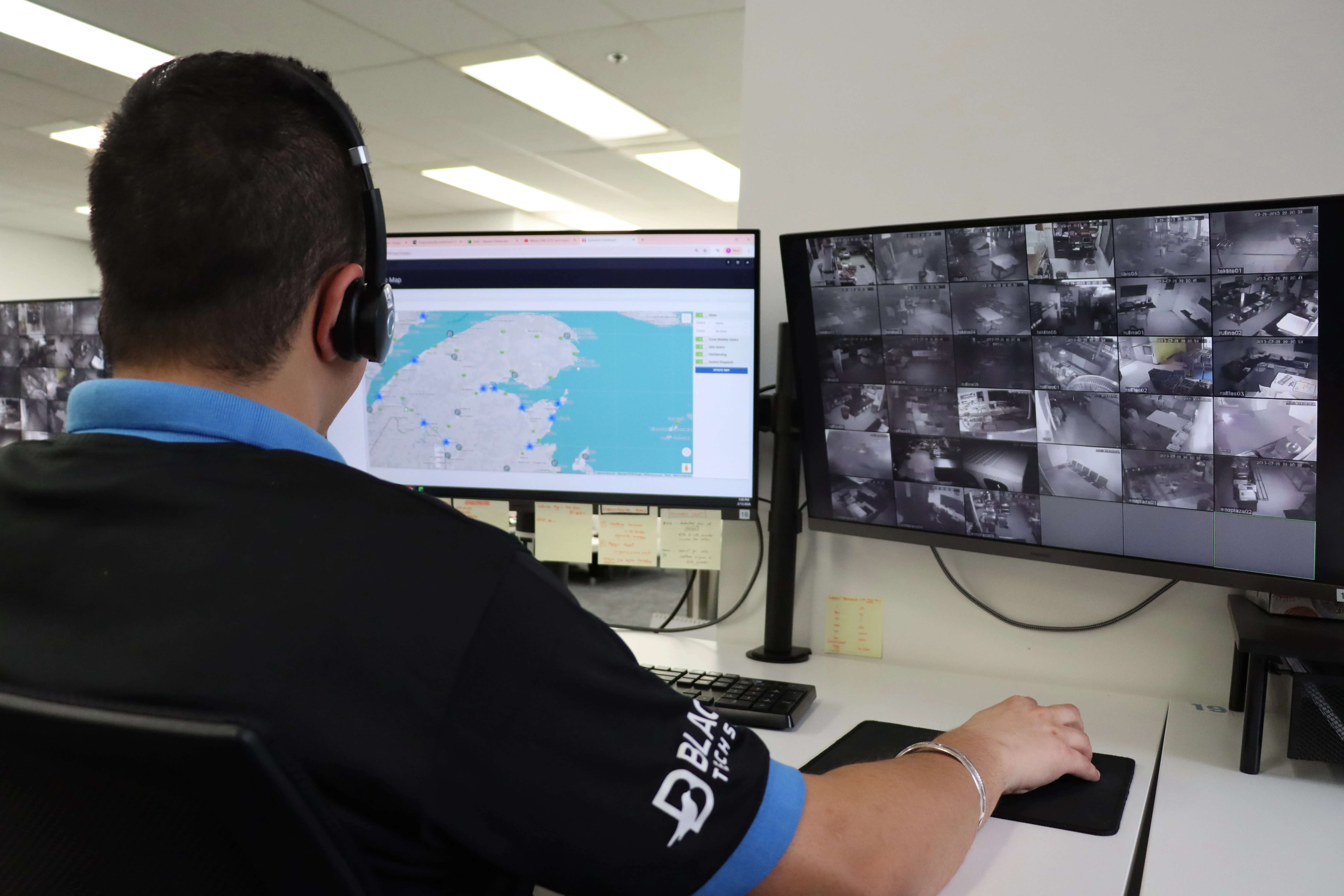 building site surveillance camera