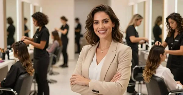 Dona de salão de beleza