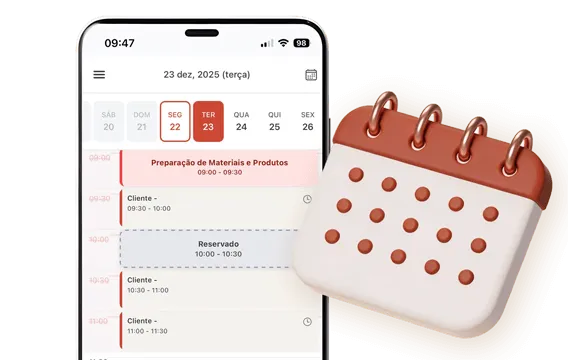 Calendário Easy Salon