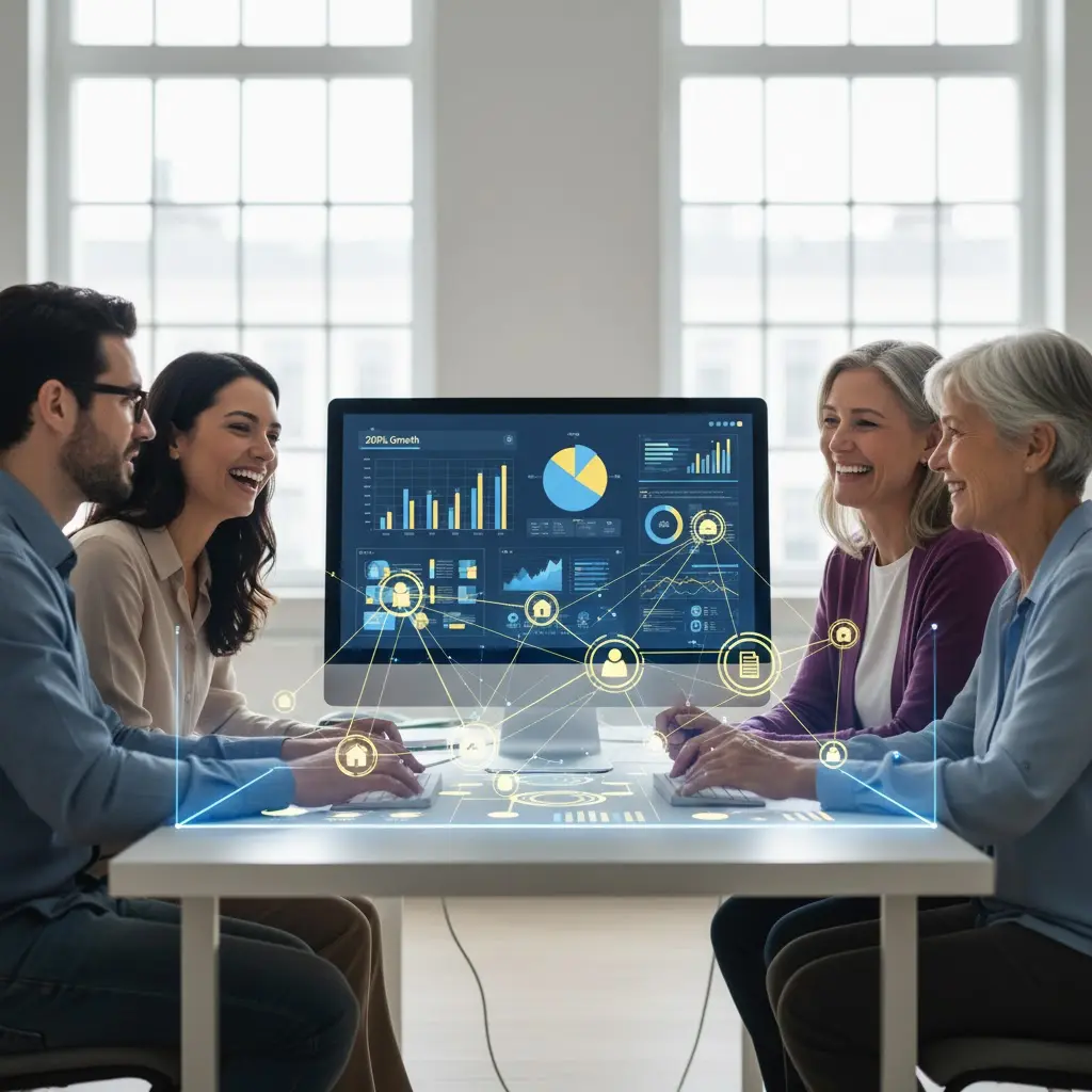 MarketNDIS System People talking with eachother