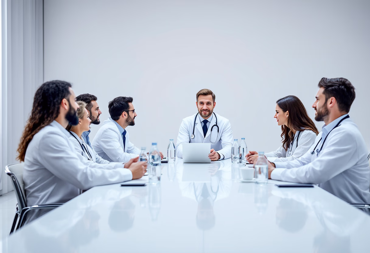 image of an educational seminar in progress (for a veterinary clinic)